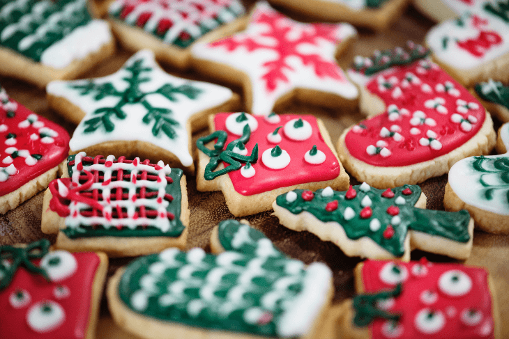 Christmas biscuits