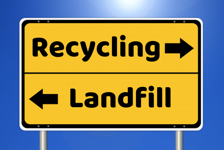 where does waste go