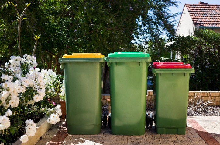 Three bins